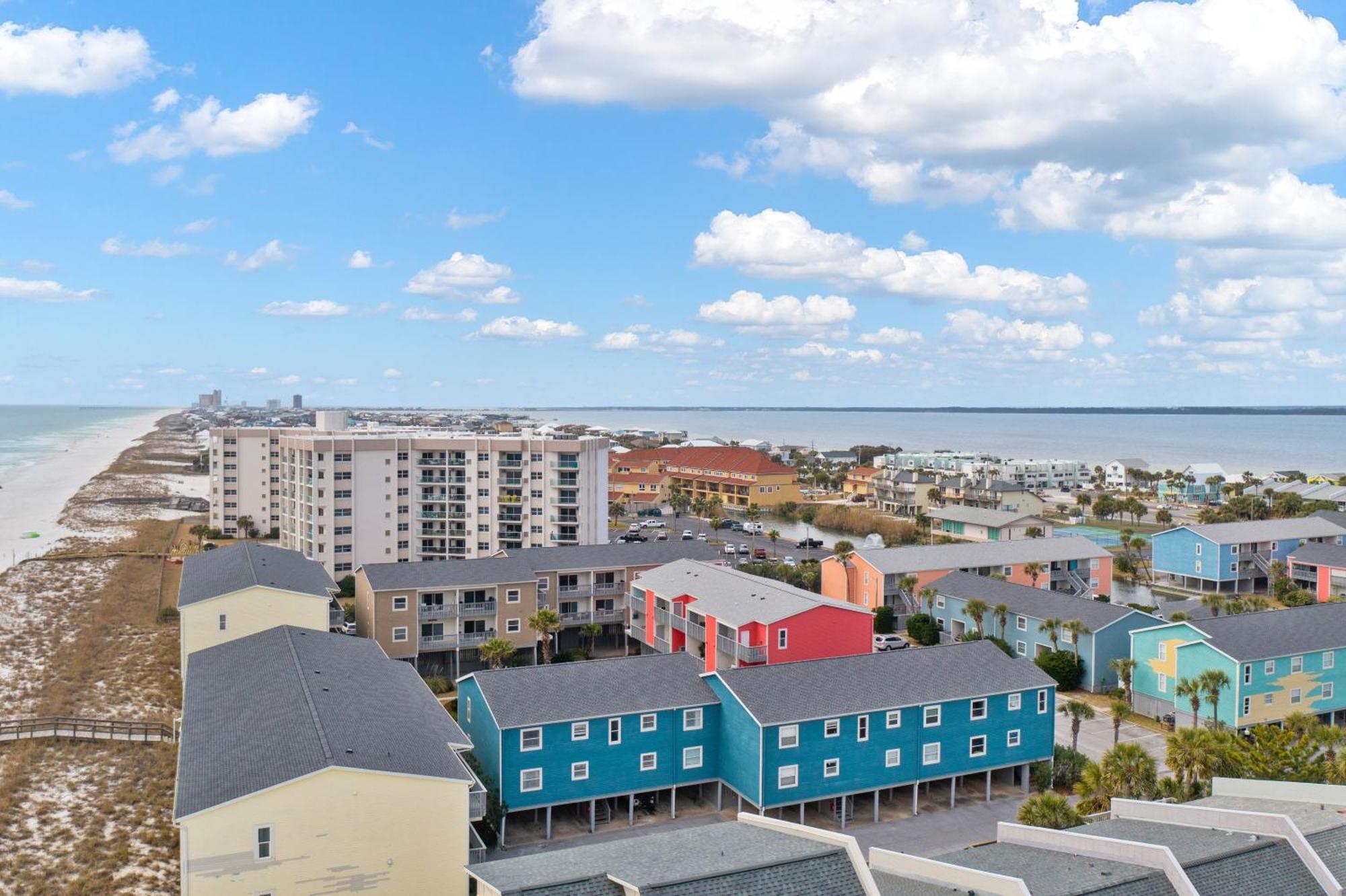 Villas On The Gulf L1- Ocean View Steps To Beach! Pensacola Beach Exterior photo