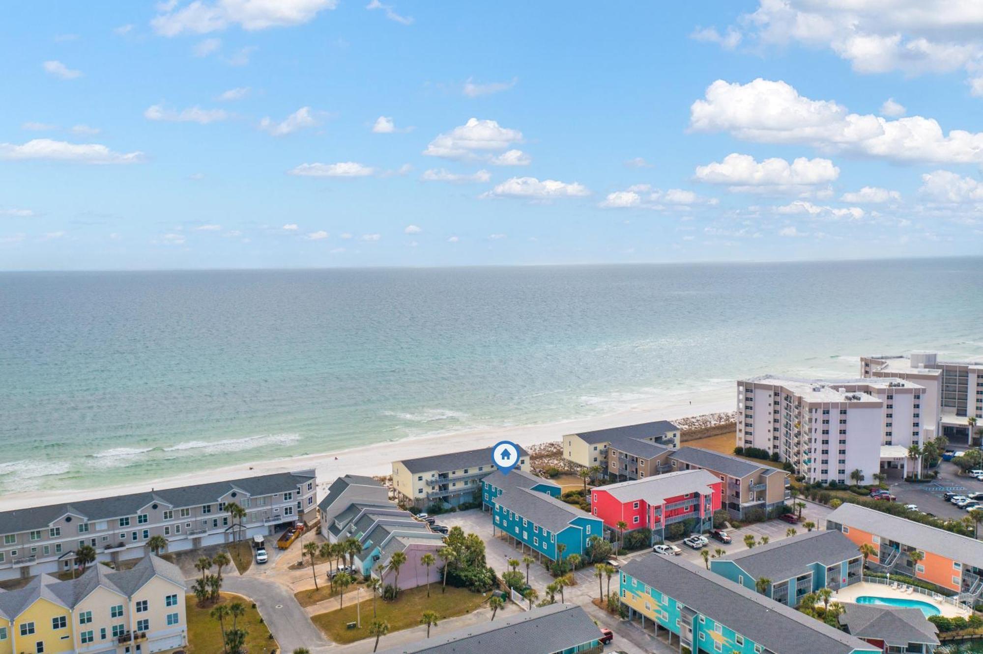 Villas On The Gulf L1- Ocean View Steps To Beach! Pensacola Beach Exterior photo