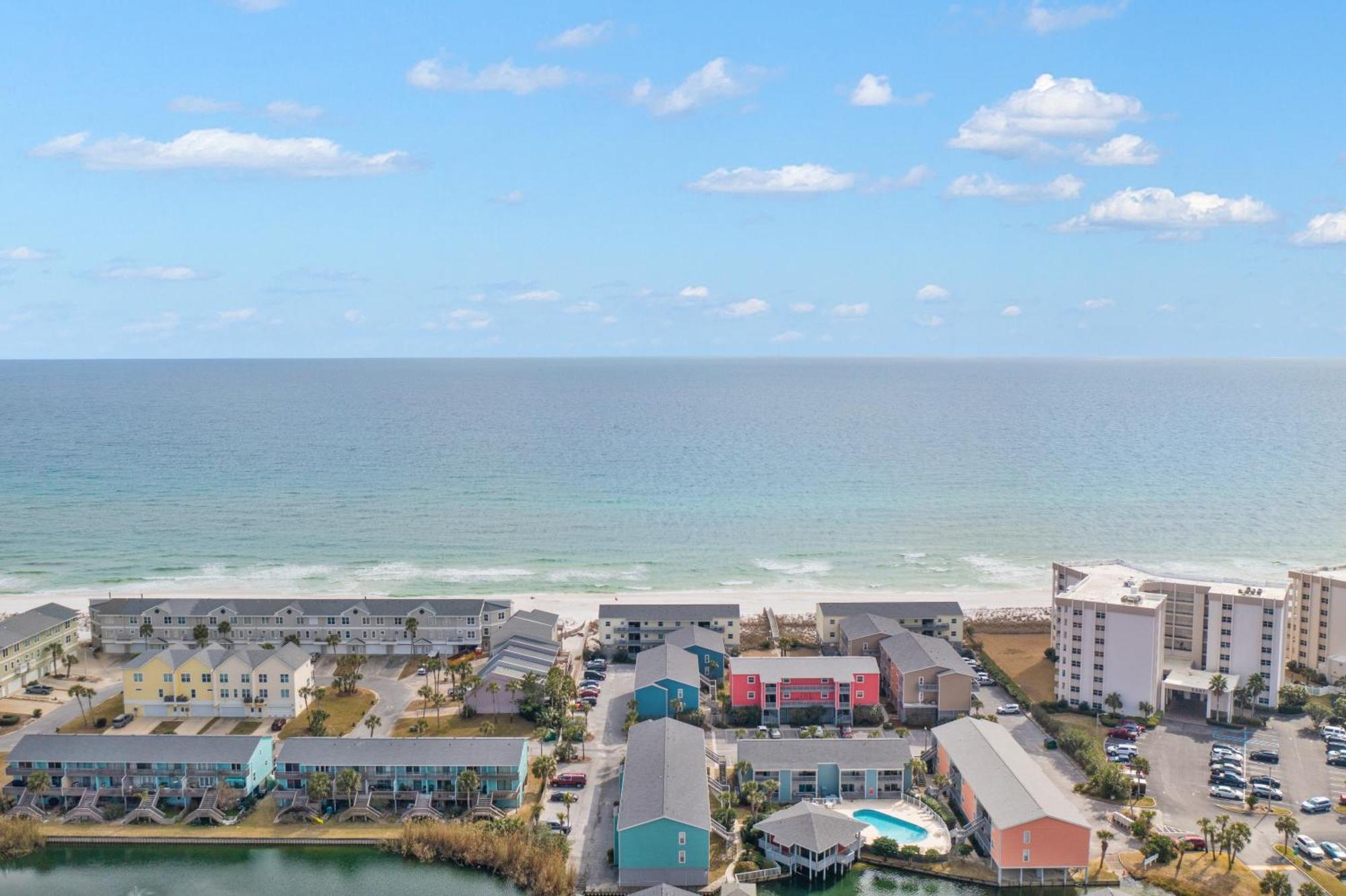 Villas On The Gulf L1- Ocean View Steps To Beach! Pensacola Beach Exterior photo